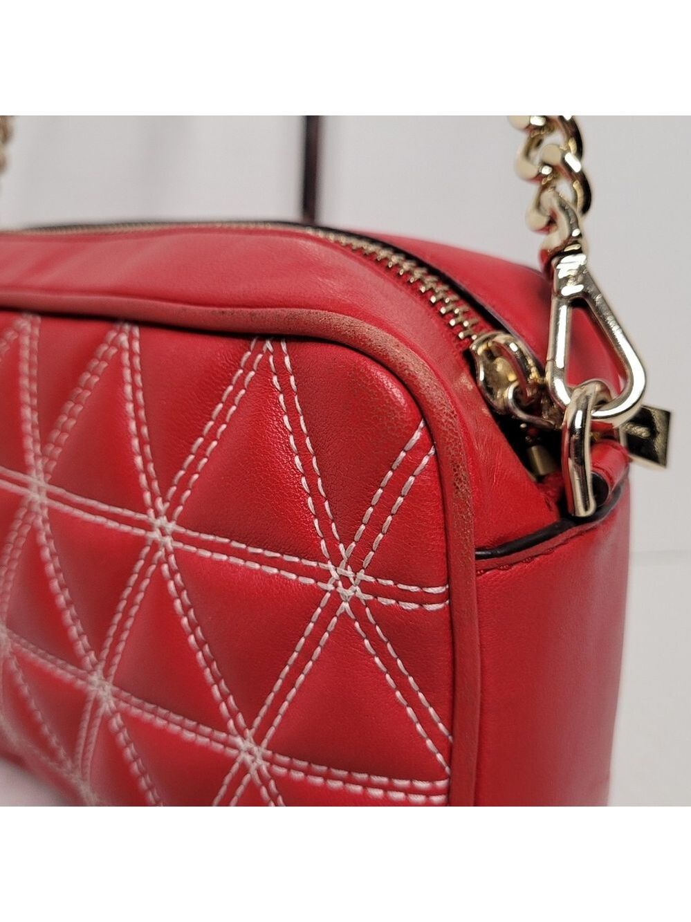 Michael Kors Ginny Quilted Leather Crossbody 32S9LF5M24 - Picture 9 of 16